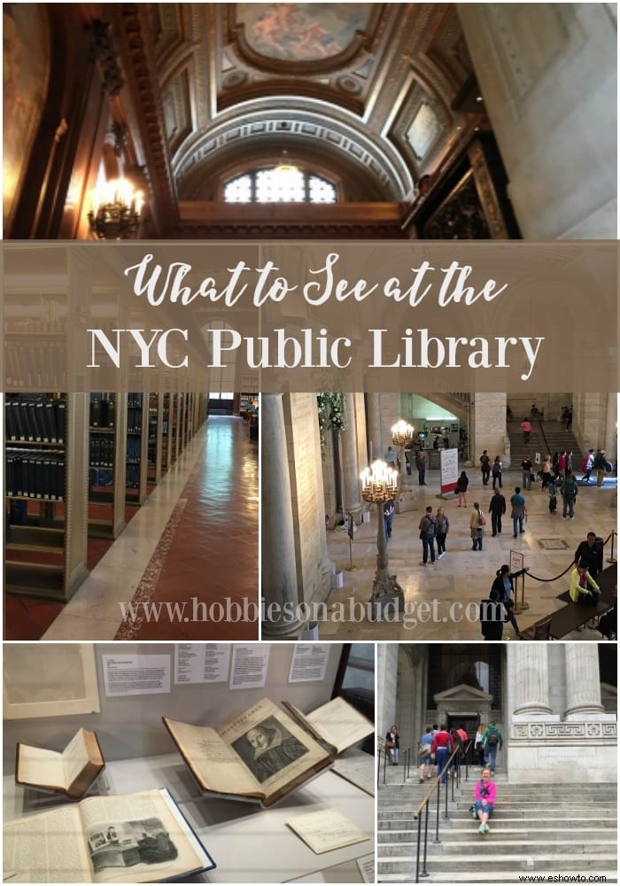 Qué ver en la Biblioteca Pública de Nueva York