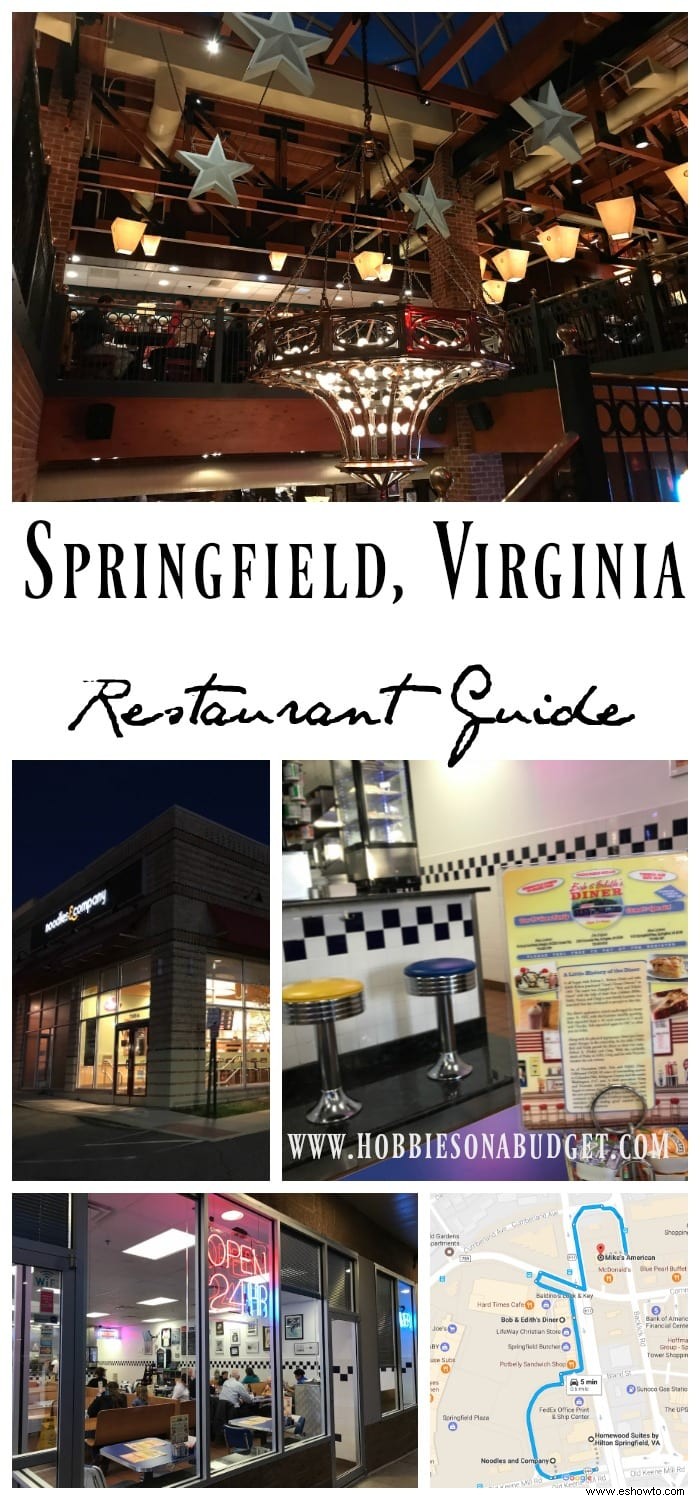 Guía de restaurantes de Springfield, Virginia