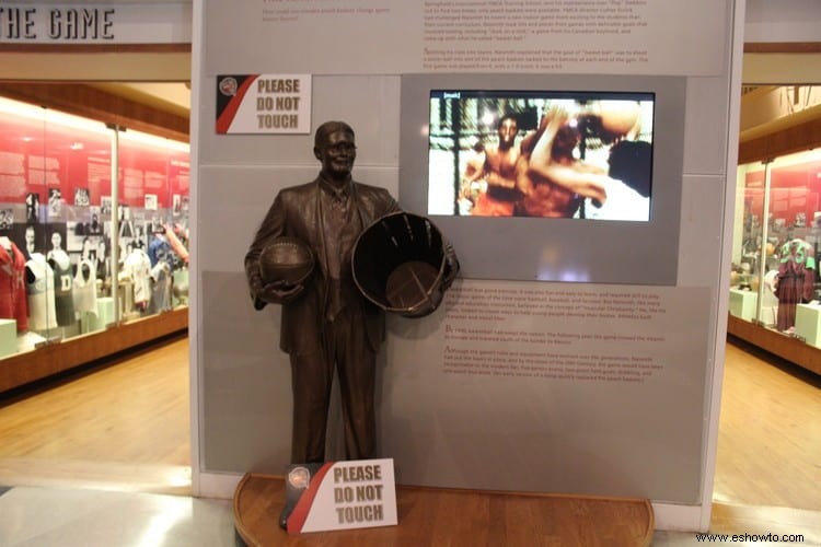 Visita al Salón de la Fama del Baloncesto Naismith Memorial