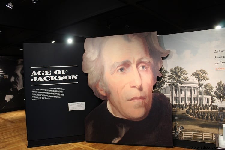 Aprender sobre Andrew Jackson en el Hermitage