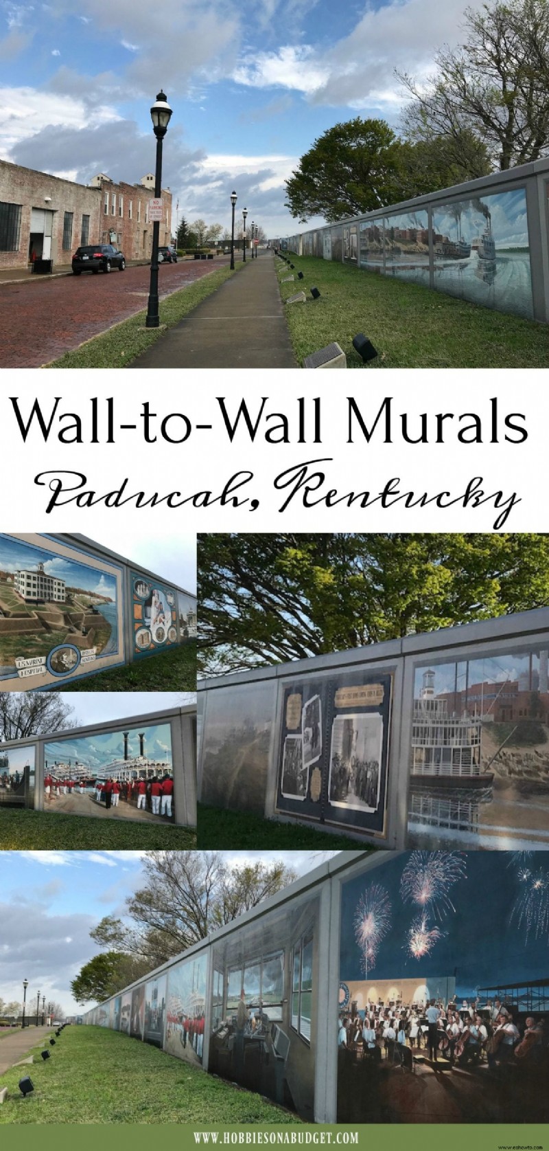 Murales de pared de inundación de Paducah