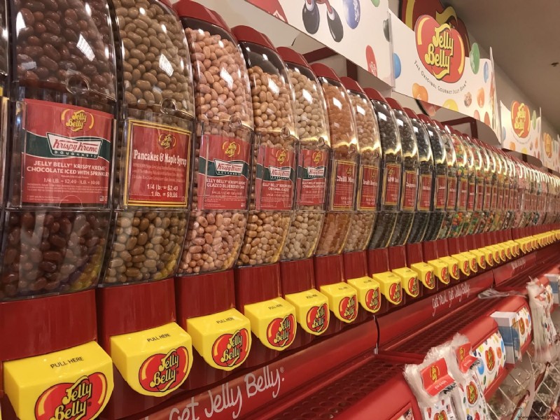 Recorrido por la fábrica Jelly Belly:Fairfield, California