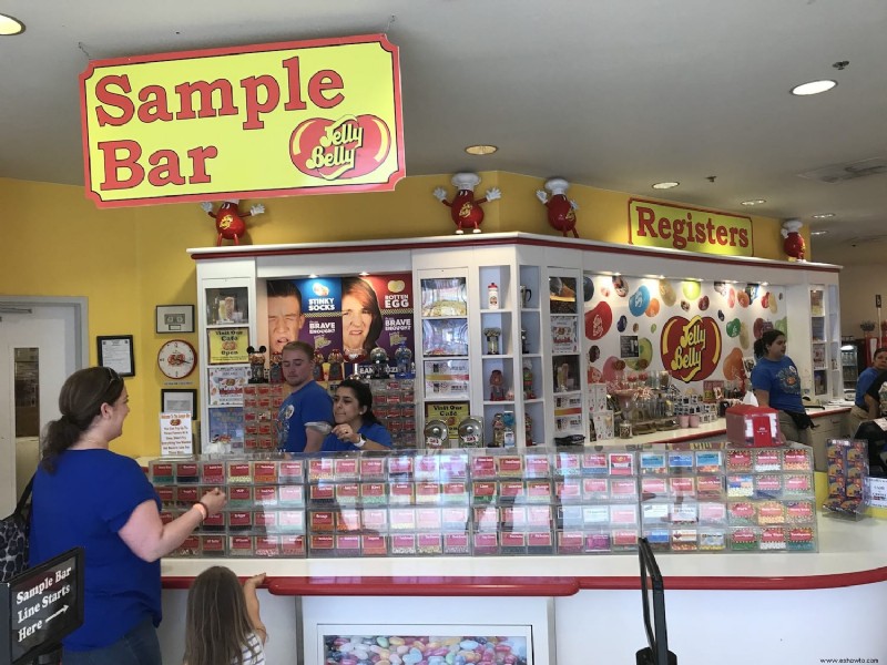 Recorrido por la fábrica Jelly Belly:Fairfield, California