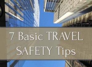 Consejos básicos de seguridad para viajar