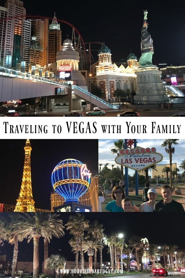 Viajando a Las Vegas con tu familia