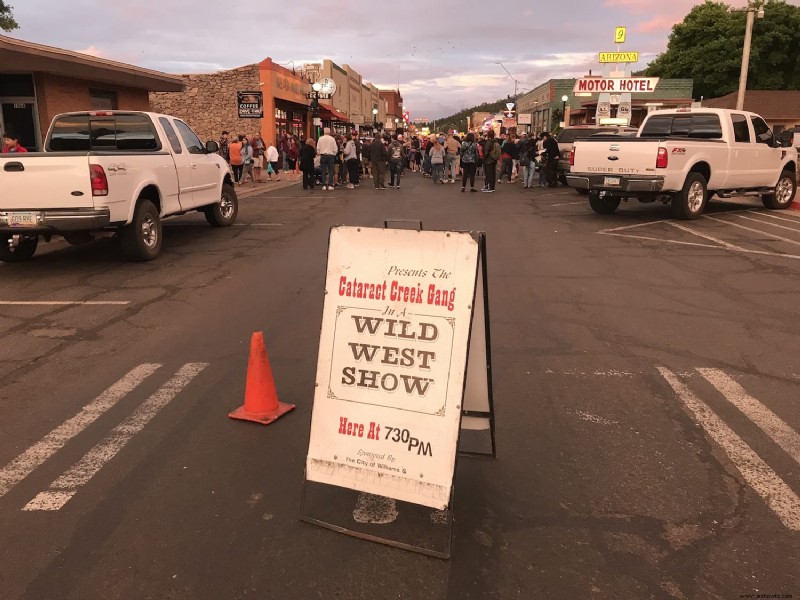 Guía de la ciudad de Williams Arizona