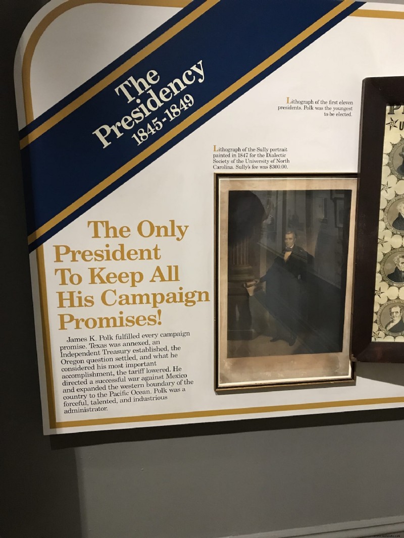 Casa y museo del presidente James K. Polk