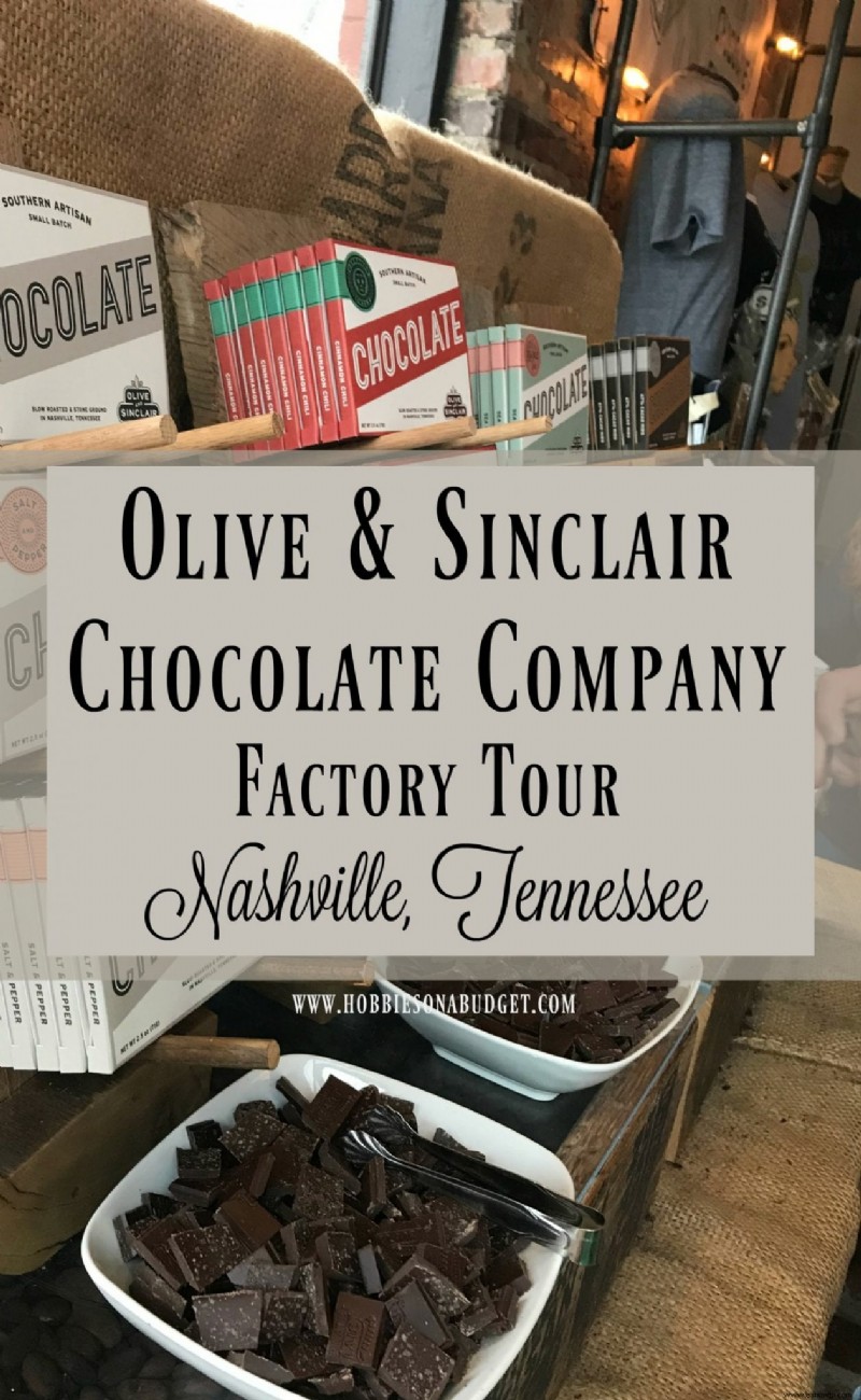 Recorrido de chocolate Olive &Sinclair:Nashville