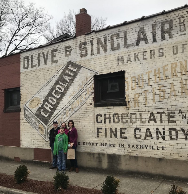 Recorrido de chocolate Olive &Sinclair:Nashville