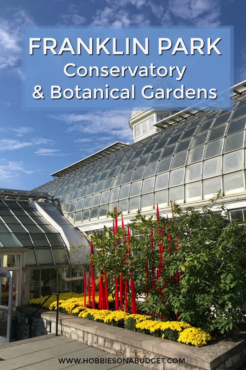 Invernadero y jardines botánicos de Franklin Park