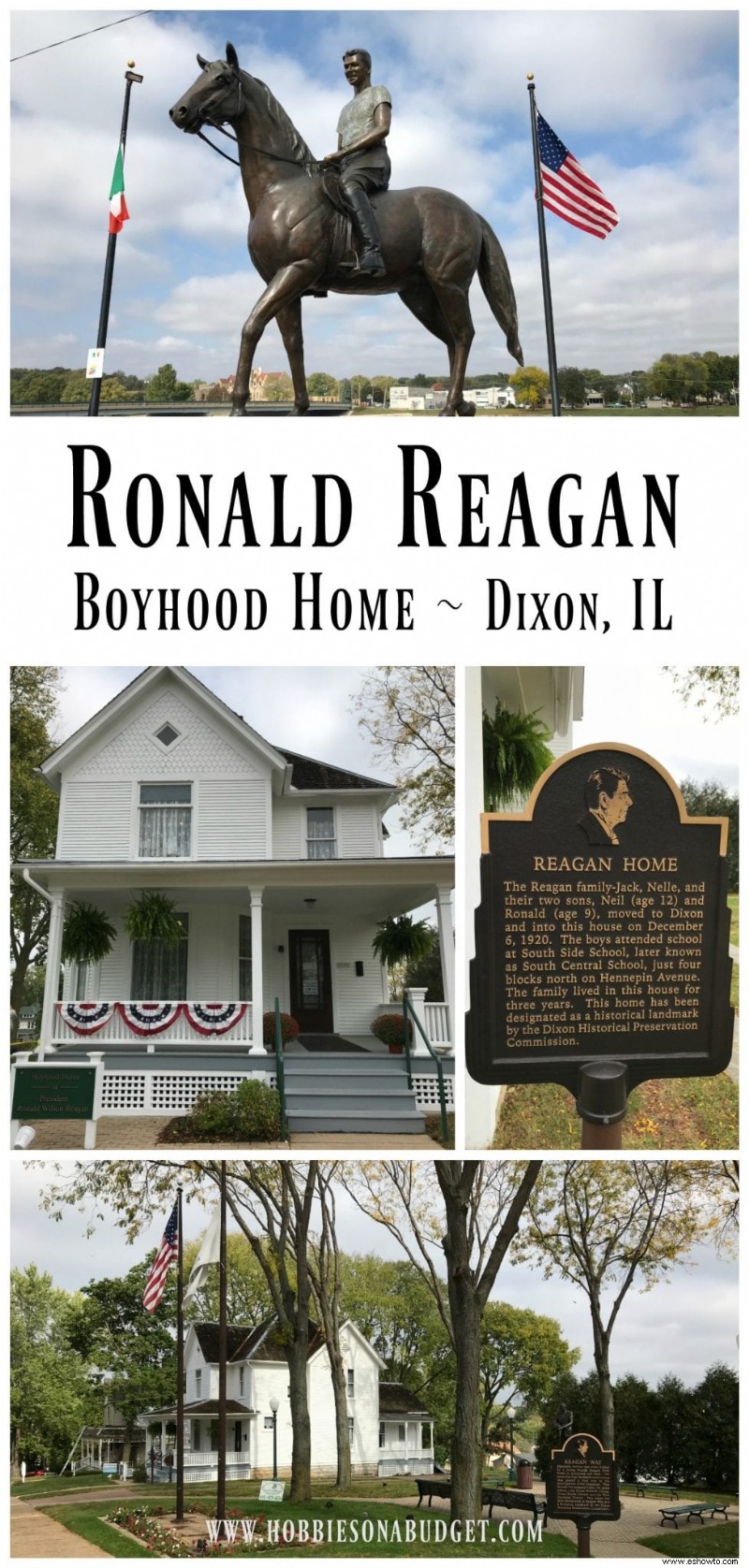 Hogar de infancia Ronald Reagan Dixon, IL