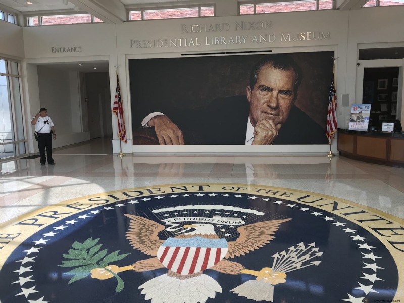 Visita a la Biblioteca Presidencial de Nixon