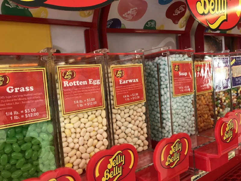 Recorrido por el almacén Jelly Belly:Wisconsin