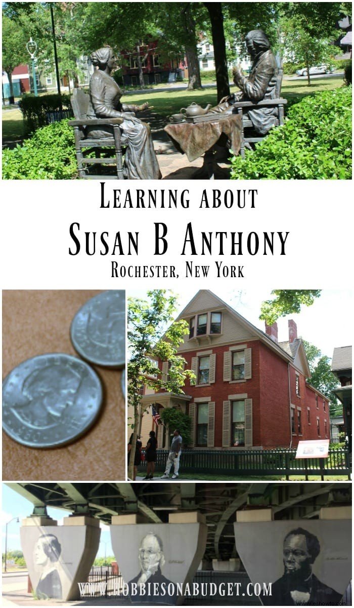 Aprendiendo sobre Susan B Anthony:Rochester, Nueva York
