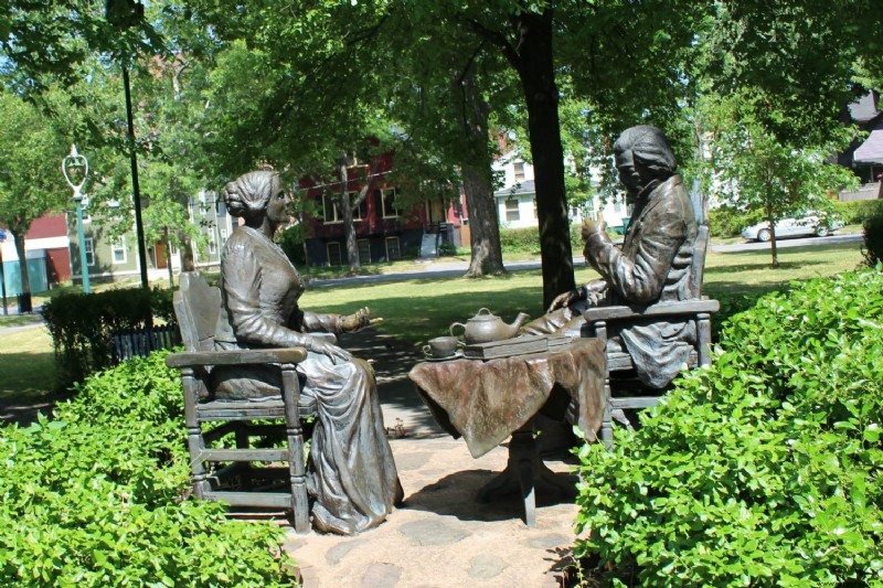 Aprendiendo sobre Susan B Anthony:Rochester, Nueva York