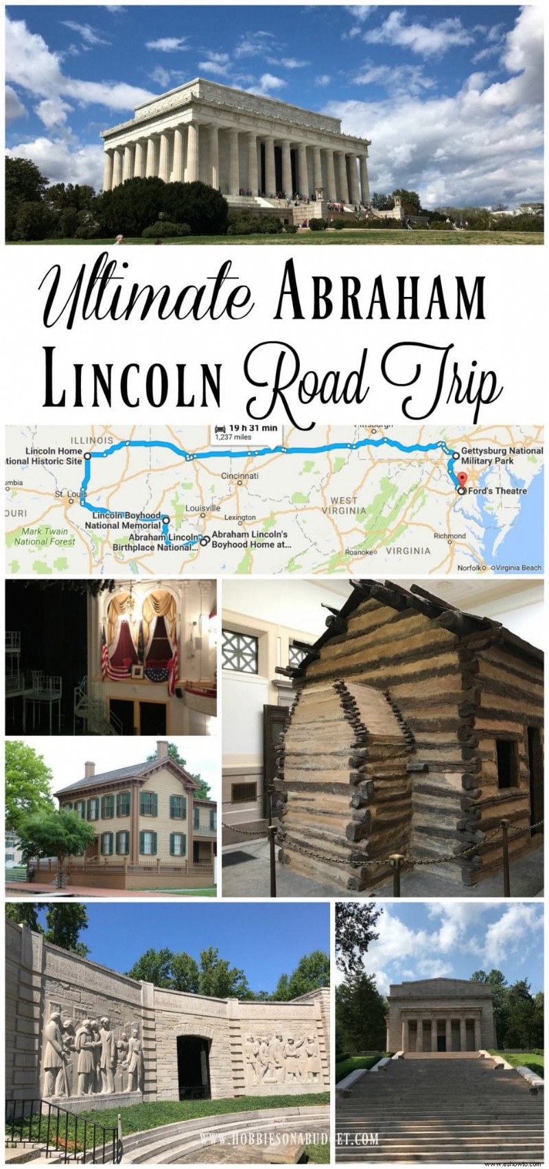 El último viaje por carretera de Abraham Lincoln