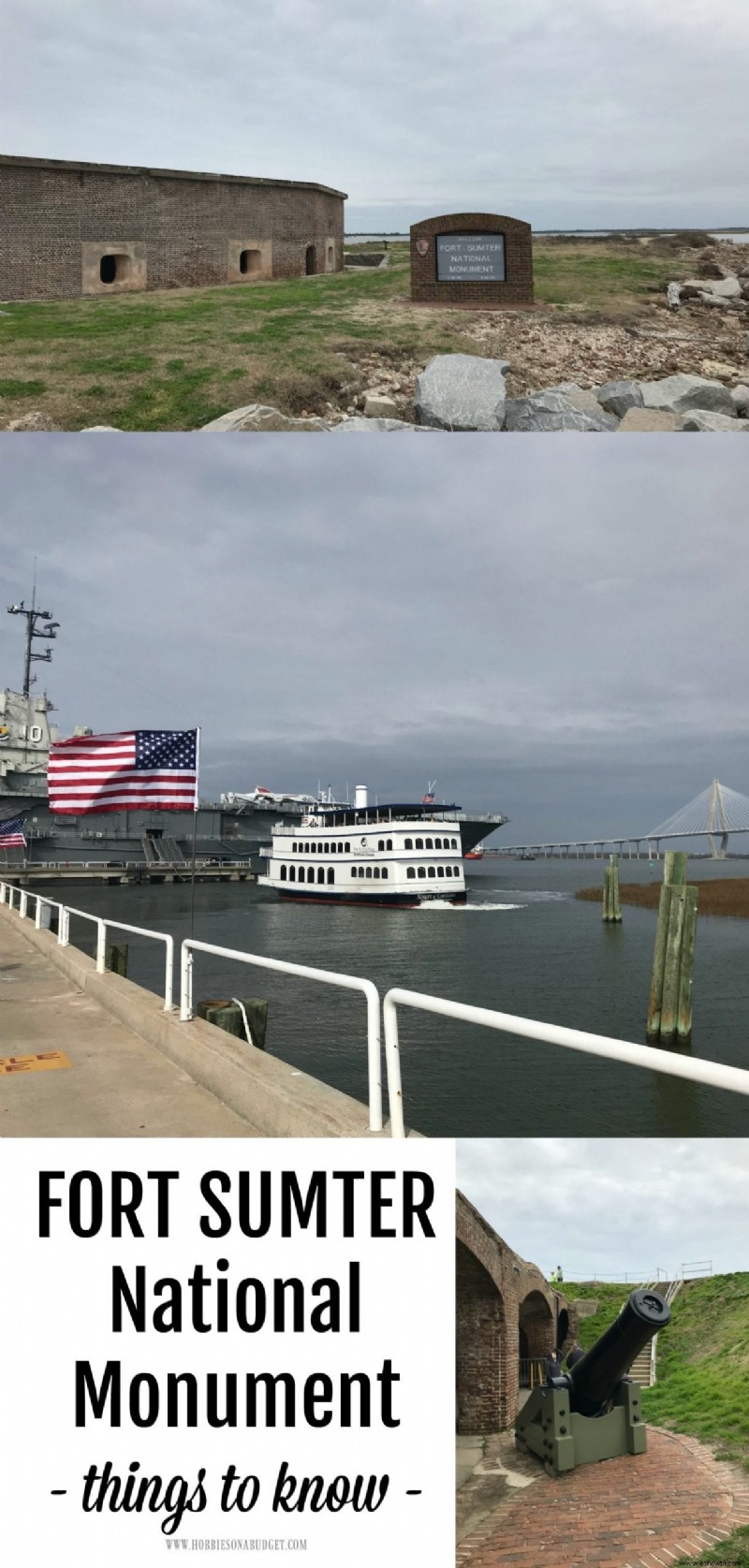 Recorridos por el Monumento Nacional Fort Sumter