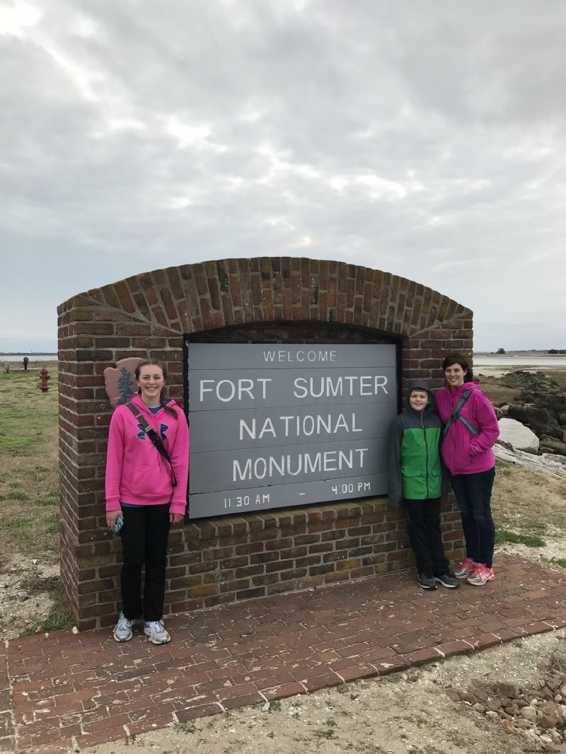 Recorridos por el Monumento Nacional Fort Sumter