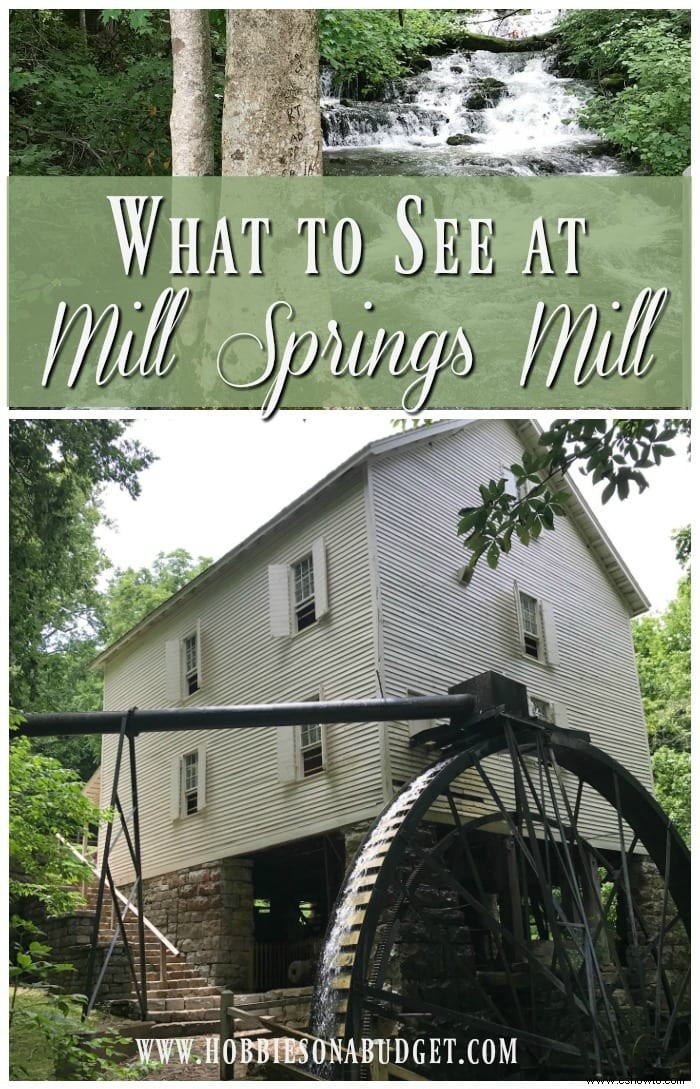 Qué ver en Mill Springs Mill