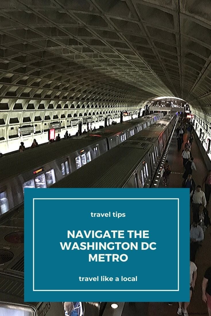 Cómo navegar por el metro de Washington DC