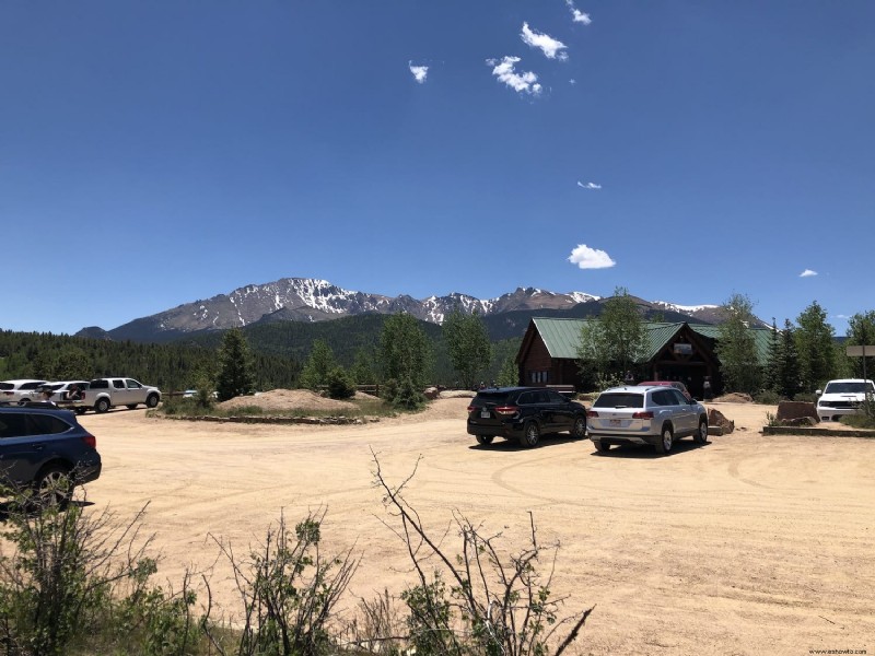 Vista de Pikes Peak para  Wussy Girl 