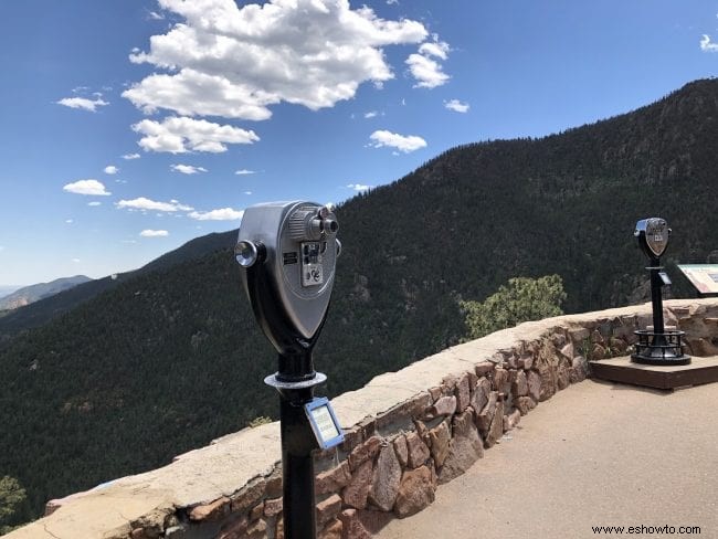 Vista de Pikes Peak para  Wussy Girl 