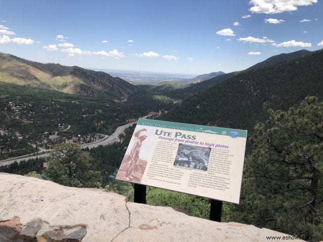 Vista de Pikes Peak para  Wussy Girl 