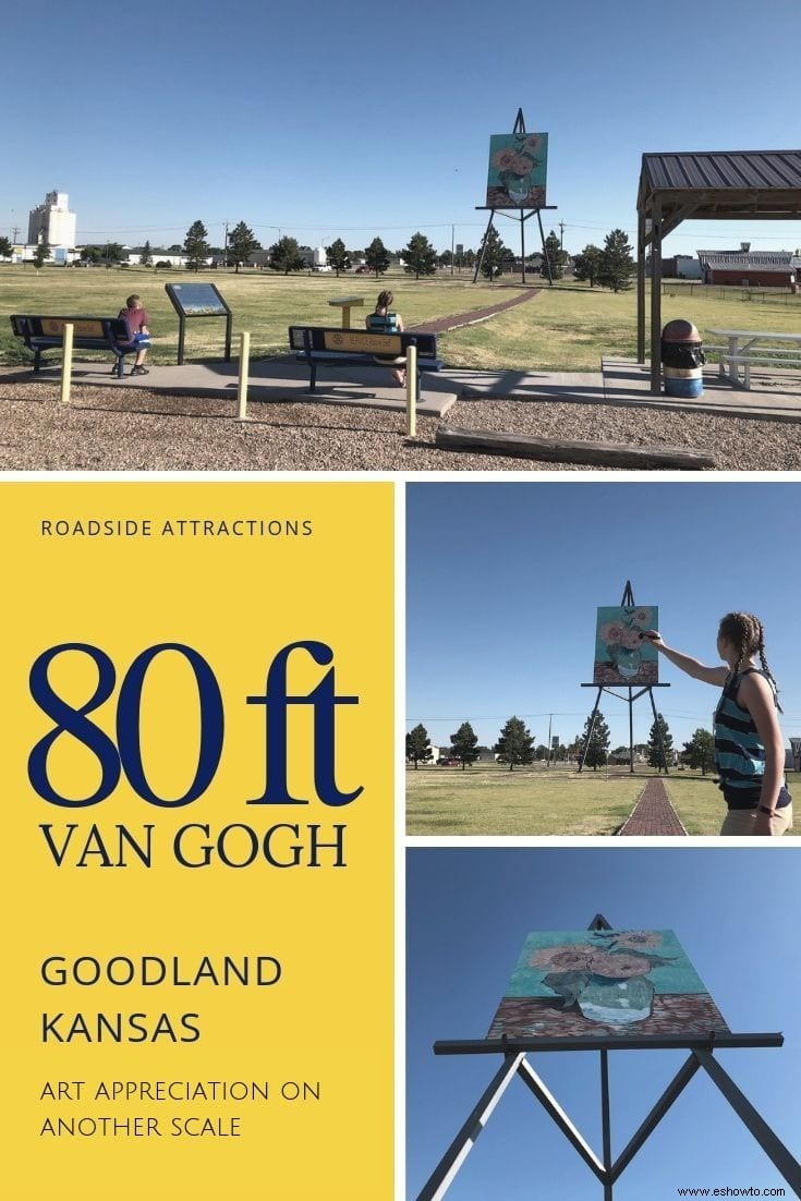 Encuentra el Van Gogh de 80 pies de altura