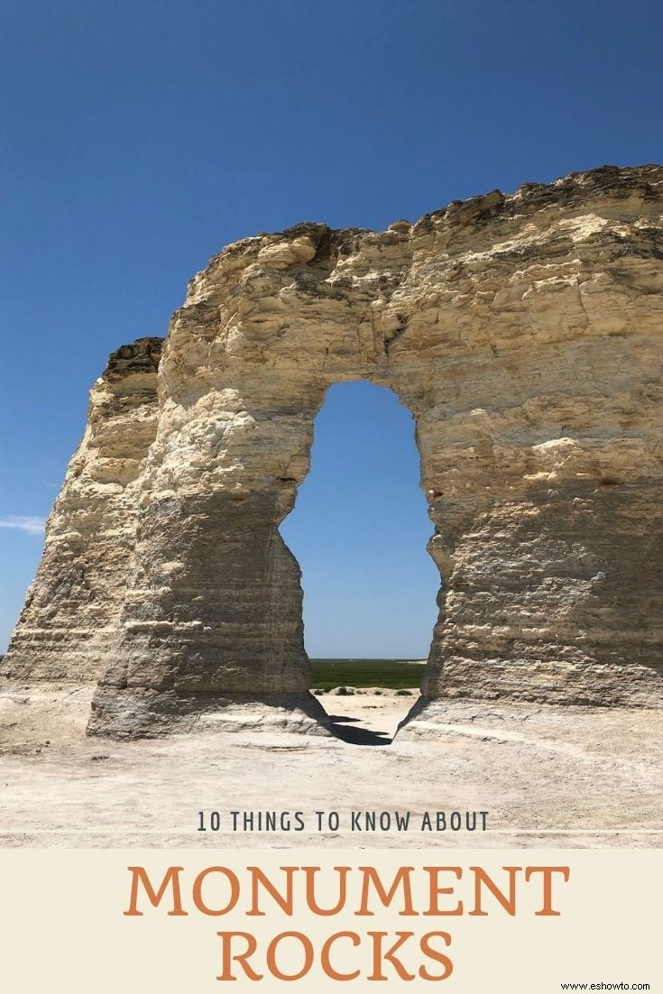 10 cosas que debe saber Monument Rocks, Kansas