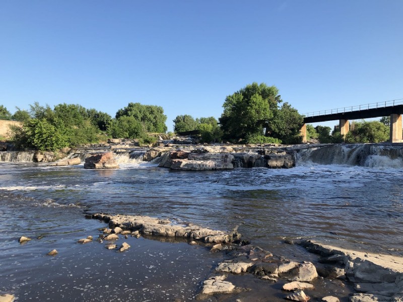 Falls Park, Sioux Falls, Dakota del Sur