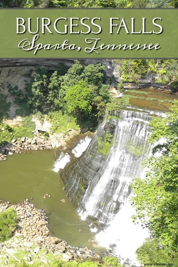 Encontrando la belleza en Burgess Falls Sparta, TN