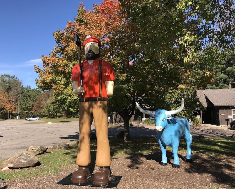 Museo del campamento maderero Paul Bunyan