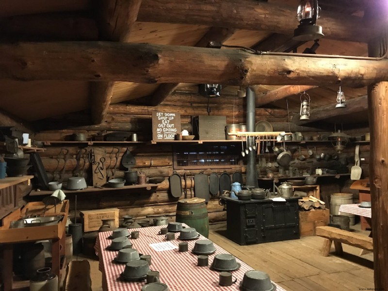 Museo del campamento maderero Paul Bunyan