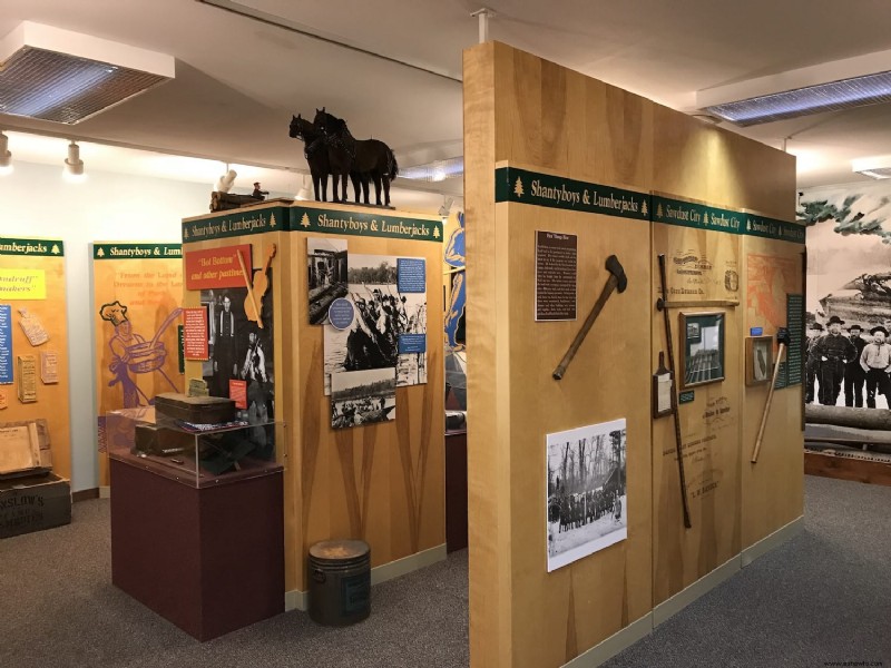 Museo del campamento maderero Paul Bunyan