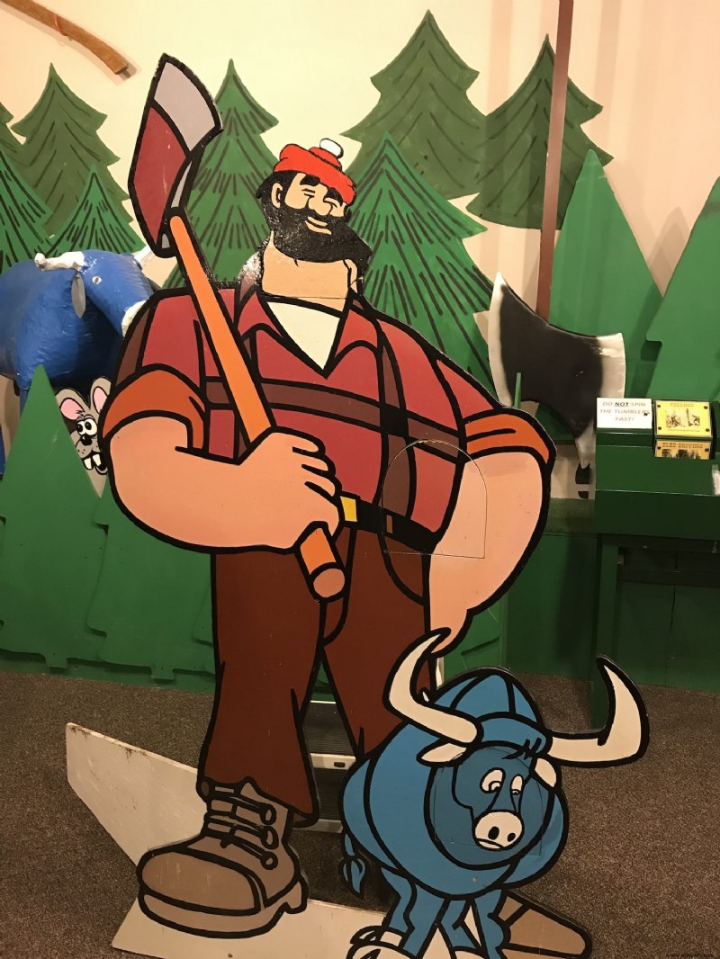 Museo del campamento maderero Paul Bunyan