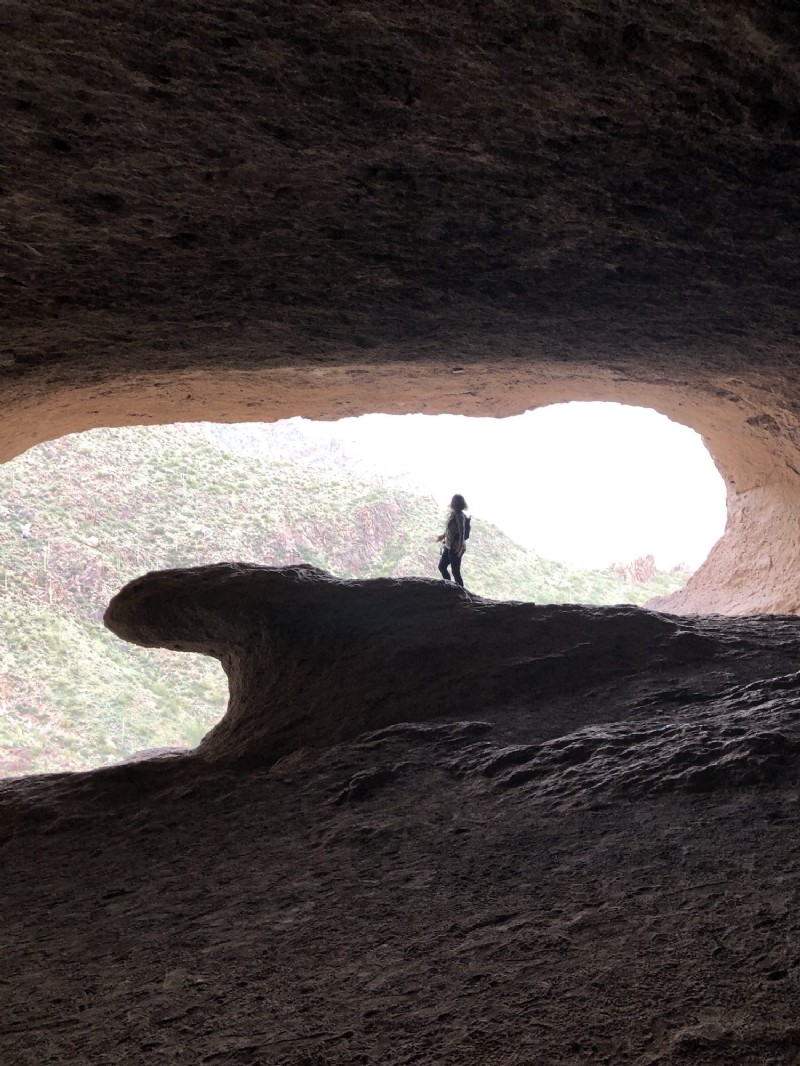 Senderismo por el sendero Wave Cave