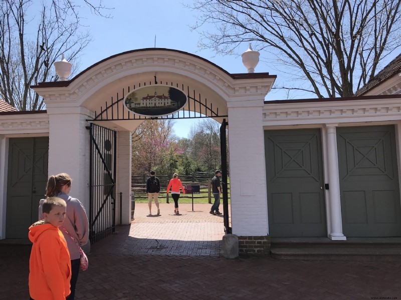 Visitando Mount Vernon en Washington