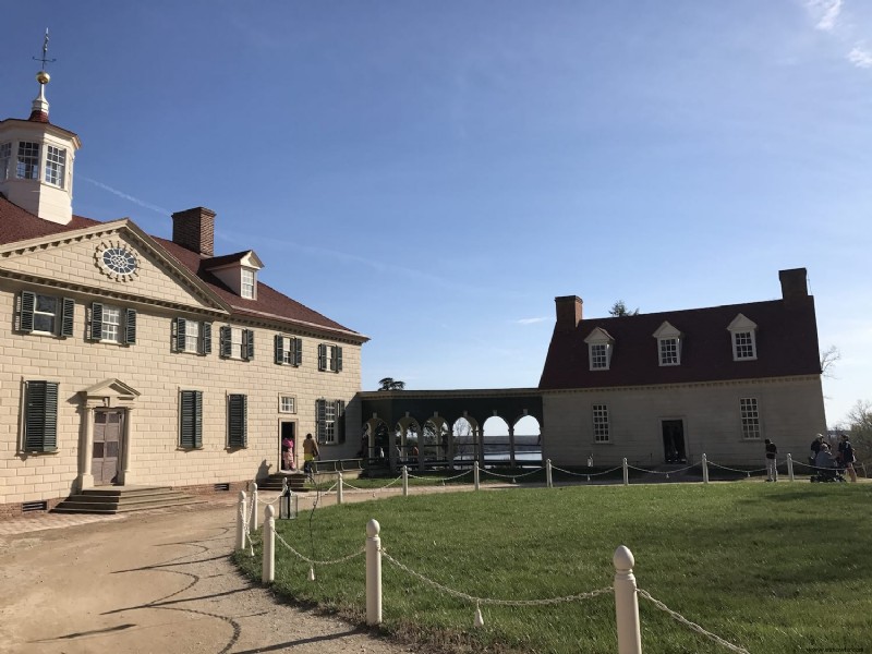 Visitando Mount Vernon en Washington