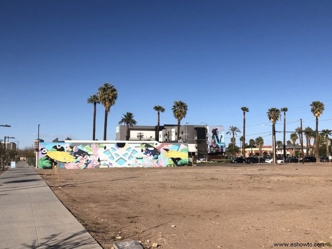 Dónde encontrar arte callejero público en Phoenix