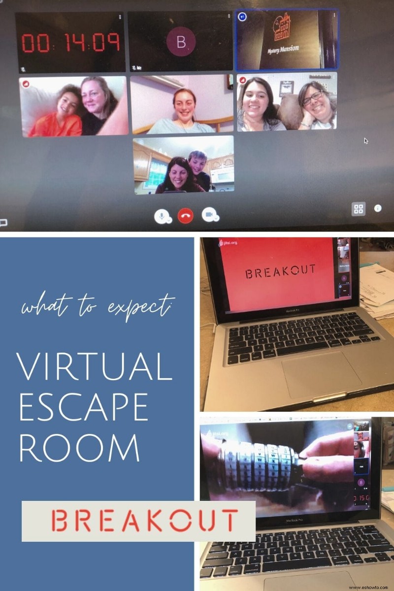 Qué esperar en una sala de escape virtual