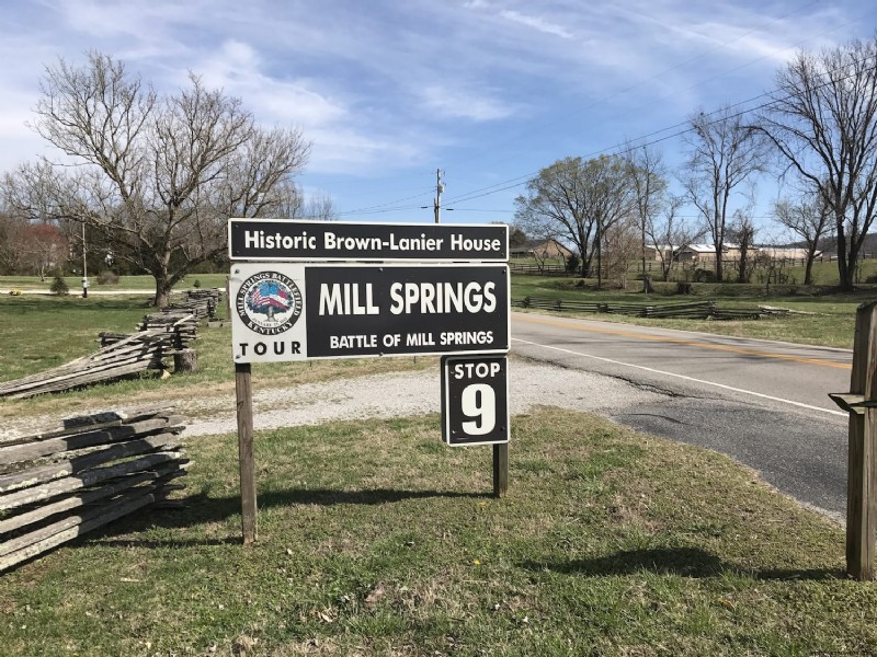 Descubre el molino del campo de batalla de Mill Springs