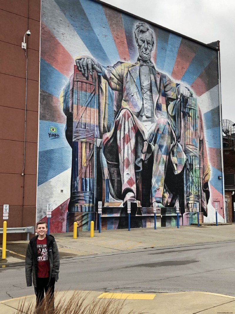 Murales callejeros y arte público en Lexington, Kentucky