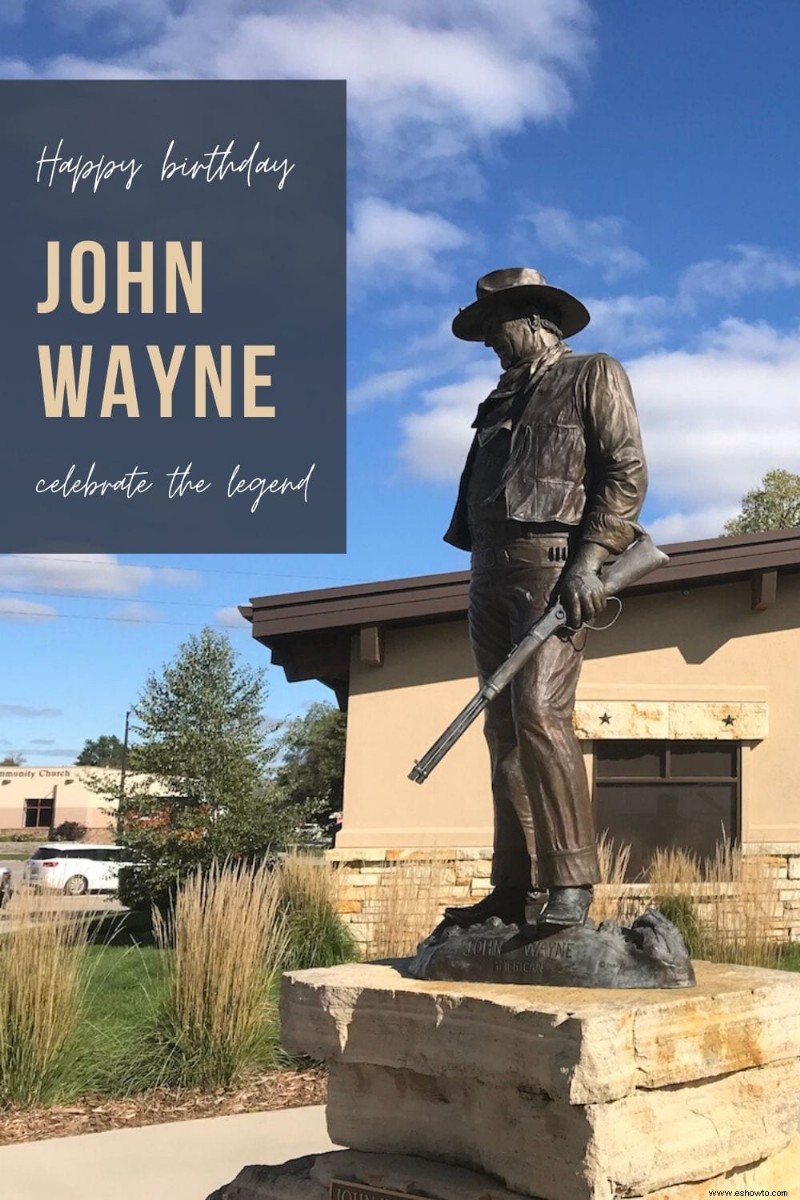 Feliz cumpleaños John Wayne