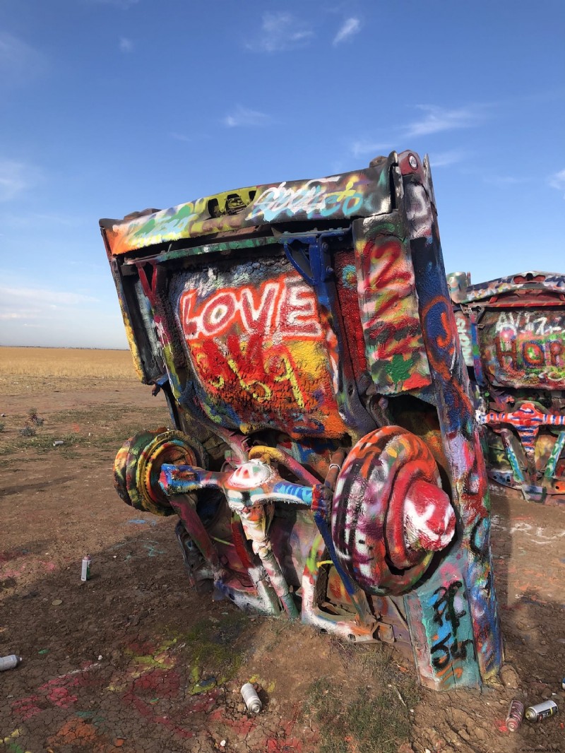 Qué esperar en Cadillac Ranch