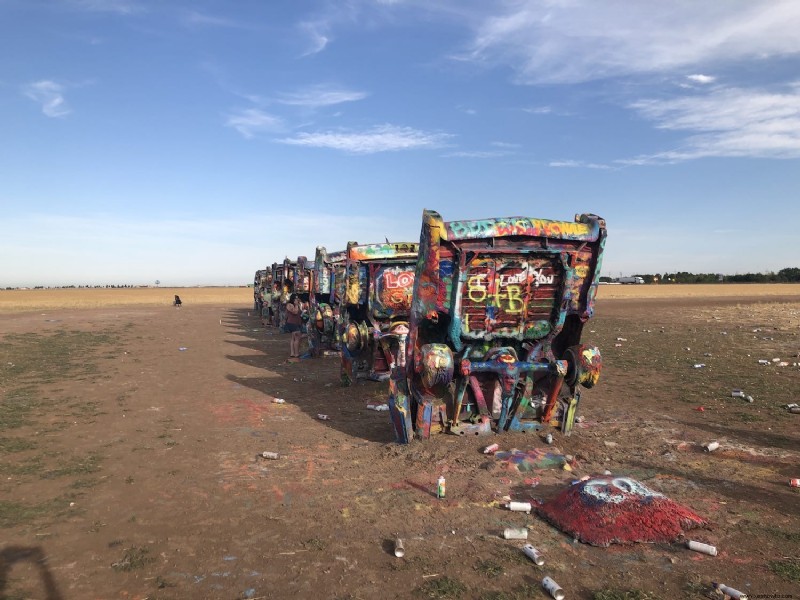 Qué esperar en Cadillac Ranch