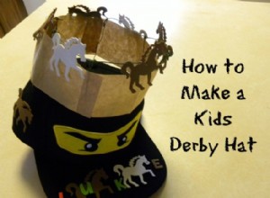 Cómo hacer un sombrero Derby para niños