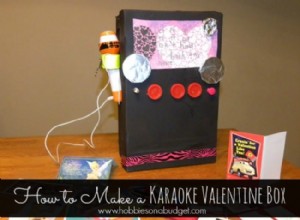 Tutorial fácil: Caja de karaoke para San Valentín DIY con niños