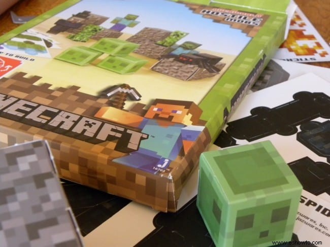 Idea de regalo de Minecraft Papercraft