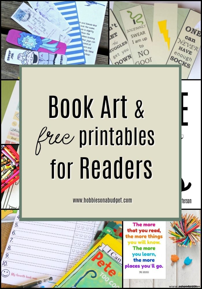 Diseño de libros e imprimibles gratuitos para lectores