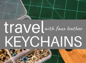 Cómo hacer llaveros de viaje personalizados con piel sintética y Cricut